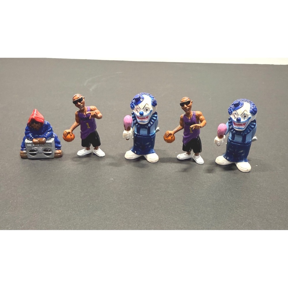 5‎ Hey Homies Figures Gangsta Hoopa Basketball Psycho Clowns Masta Blasta Toys